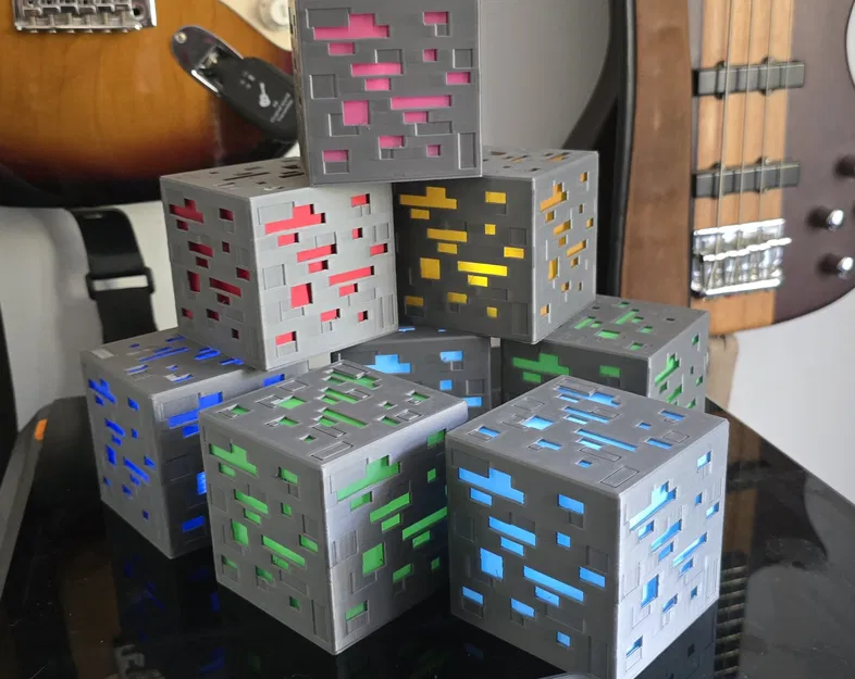 Hộp đèn khoáng sản trong Minecraft cho trẻ em - Image 4