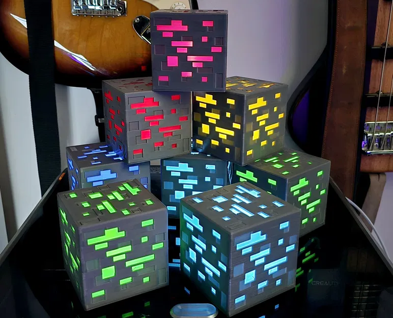 Hộp đèn khoáng sản trong Minecraft cho trẻ em - Image 6