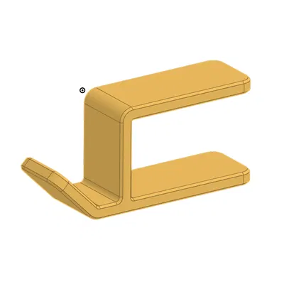 Móc treo kệ cho kệ dày 18.25mm