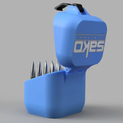 Hộp đạn SAKO cho 6.5 Creedmoor với thiết kế chính xác