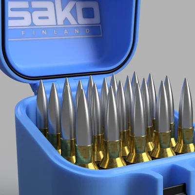 Hộp đạn SAKO cho 6.5 Creedmoor với thiết kế chính xác 7