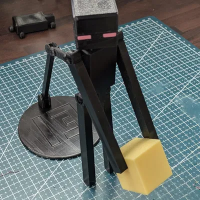 Nhân vật Enderman Mini 13 với hệ thống khớp bóng