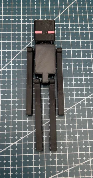 Nhân vật Enderman Mini 13 với hệ thống khớp bóng - Image 2