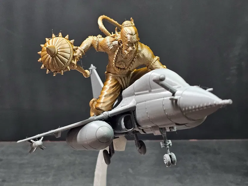 Tiêm kích Tejas Ấn Độ với nhân vật huyền thoại Hanuman - Image 8