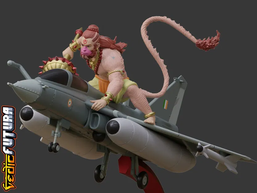 Tiêm kích Tejas Ấn Độ với nhân vật huyền thoại Hanuman - Image 10