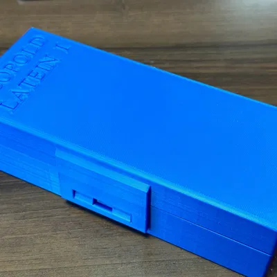 Hộp thẻ chỉ mục V2 (DIN A8) với ngăn chia linh hoạt và nắp đ...