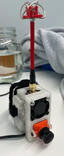 Giá đỡ camera FPV và bộ phát TX2500 cho balo - Image 4