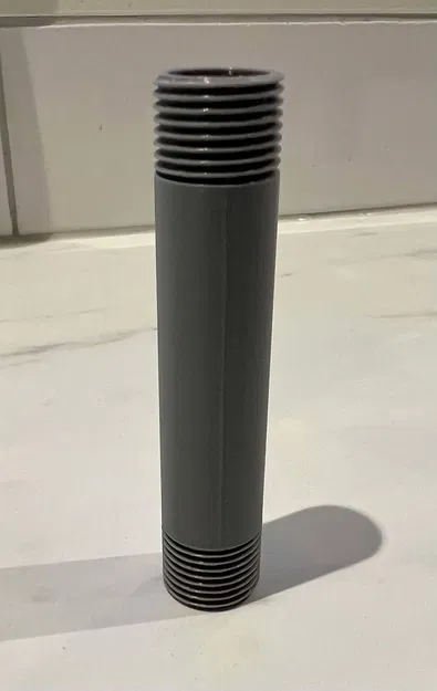 Ống nước ½ inch với ren BSP dài 50, 100, 150, 200mm - Image 1