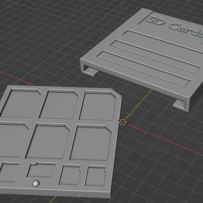 Giá đỡ thẻ SD hình đĩa mềm thanh lịch