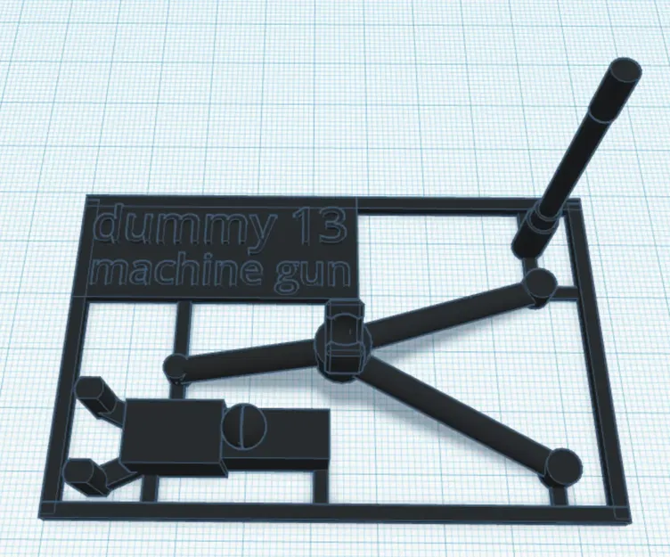 Súng máy dummy 13 phiên bản 2.0 - Image 2