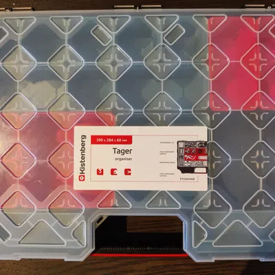 Hộp tổ chức Kistenberg Tager cho mô hình in 3D