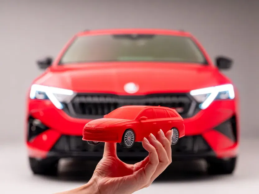 Mô hình ô tô Škoda Octavia Combi huyền thoại - Image 1