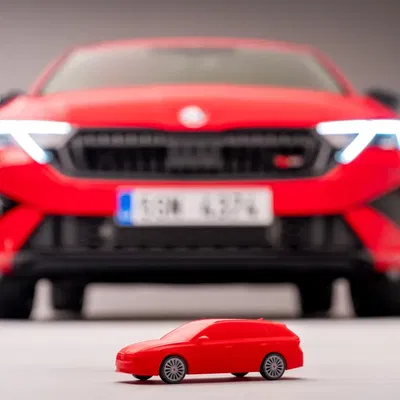 Mô hình ô tô Škoda Octavia Combi huyền thoại