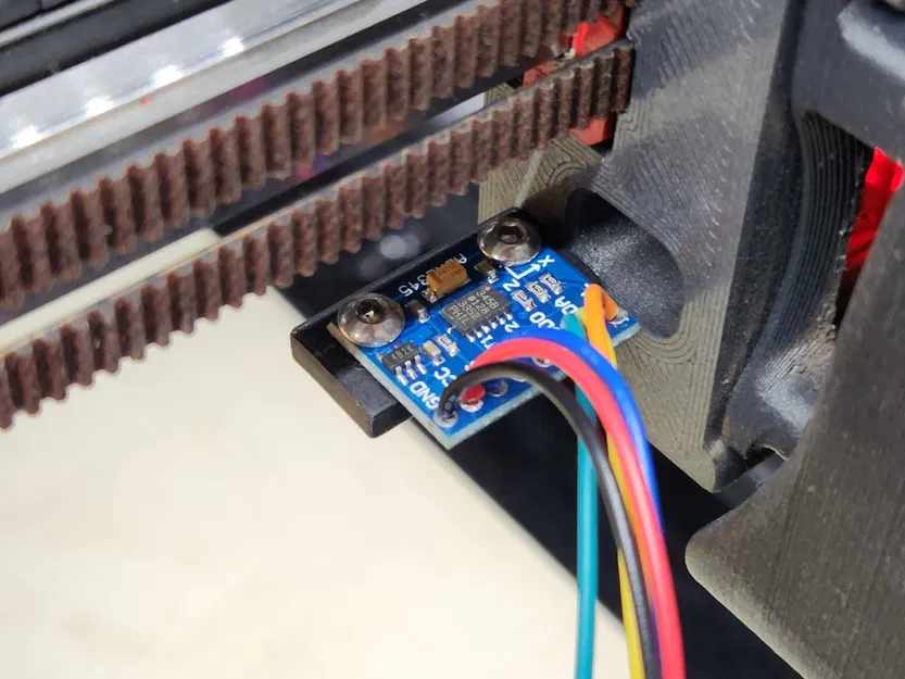 Giá đỡ bên cho board cảm biến ADXL345 trên Voron 2.4 Afterburner - Image 1