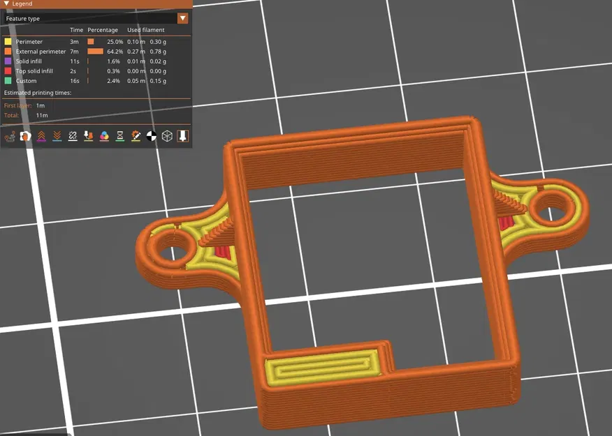 Giá đỡ GPS nhẹ cho mô-đun Walksnail WS-M181GPS - Image 3
