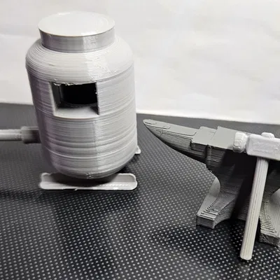 Lò rèn hộp thư khí propane Black Dragon nhỏ gọn