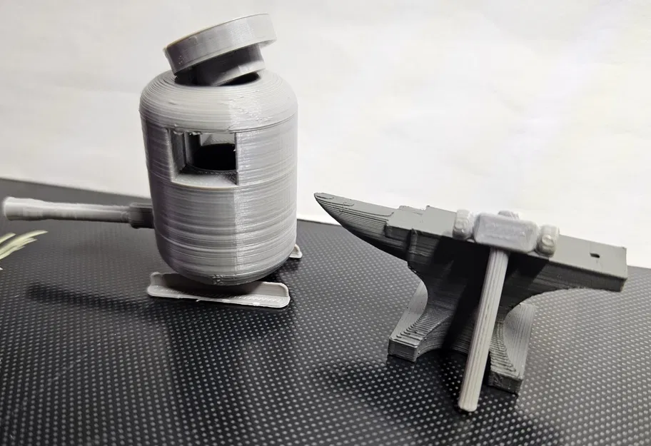 Lò rèn hộp thư khí propane Black Dragon nhỏ gọn - Image 3