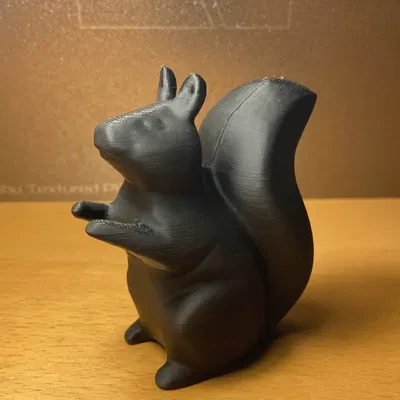 Tượng sóc nhỏ được quét 3D chi tiết