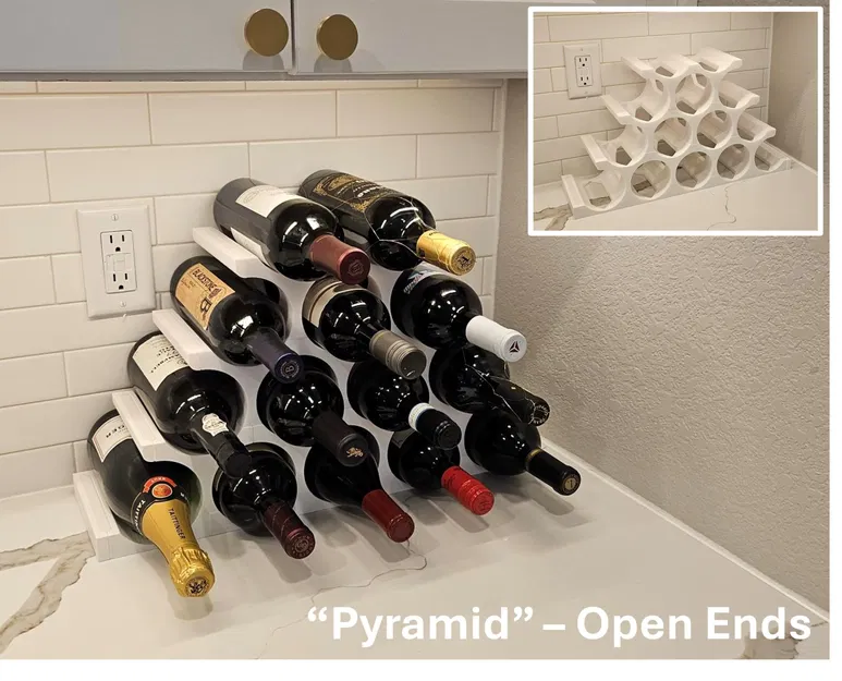 Giá đỡ rượu vang module dễ lắp ráp và tùy chỉnh - Image 1