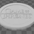 Đế lót ly với trích dẫn trong Game Of Thrones - Thumbnail 1