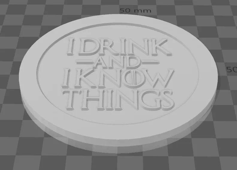 Đế lót ly với trích dẫn trong Game Of Thrones - Image 2