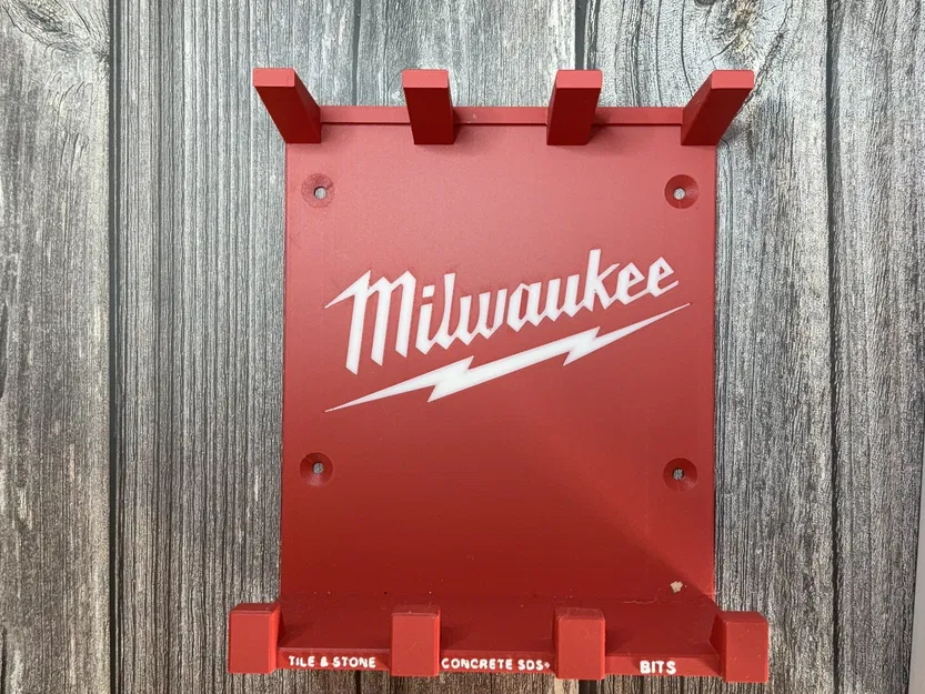 Giá treo tường cho hộp đựng bit Milwaukee Packout kiểu mới - Image 2