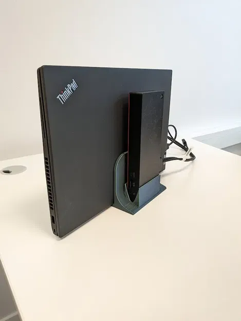 Giá đỡ đứng cho laptop Lenovo P16s và dock Thunderbolt 4 - Image 1