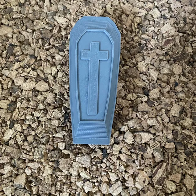 Trang trí quan tài Halloween - Image 1