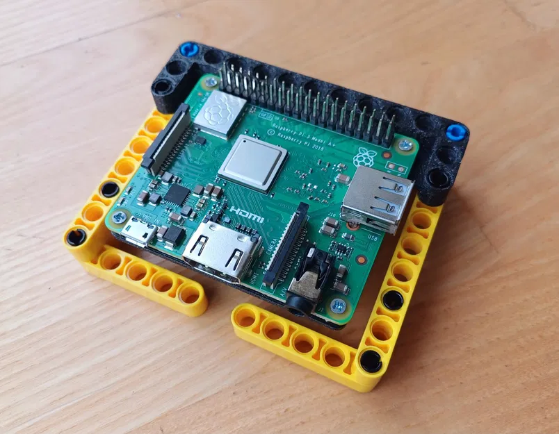 Giá đỡ tương thích LEGO cho Raspberry Pi 3 Model A+ - Image 1