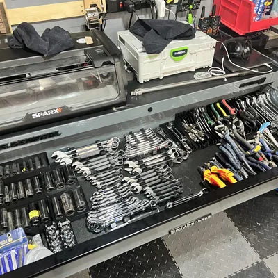 Bộ dụng cụ tổ chức cờ lê US General Gridfinity