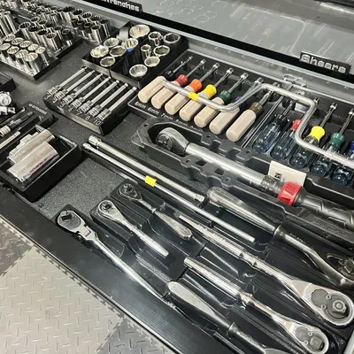 Bộ dụng cụ tổ chức cờ lê US General Gridfinity