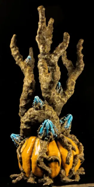 Cây bí ngô cô lập cho trang trí Halloween - Image 5