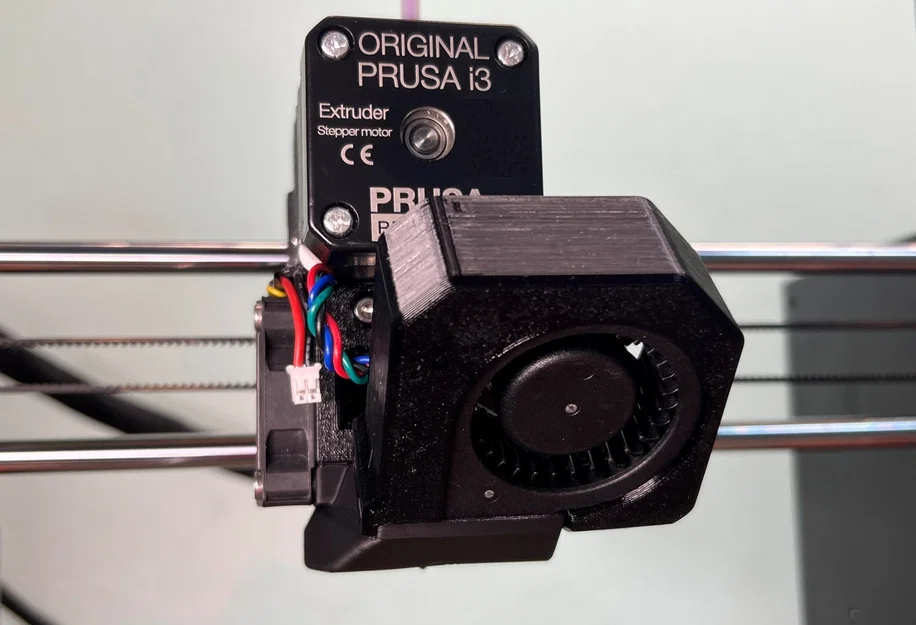 Mô hình quạt nâng cấp Prusa MK4s cho đầu in MK3s - Image 1