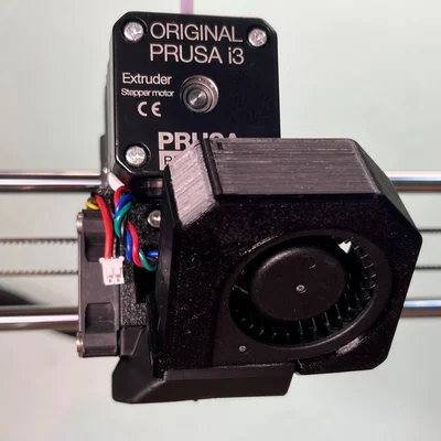 Mô hình quạt nâng cấp Prusa MK4s cho đầu in MK3s