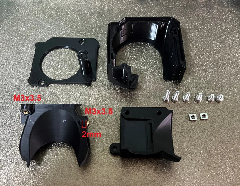 Mô hình quạt nâng cấp Prusa MK4s cho đầu in MK3s - Image 7