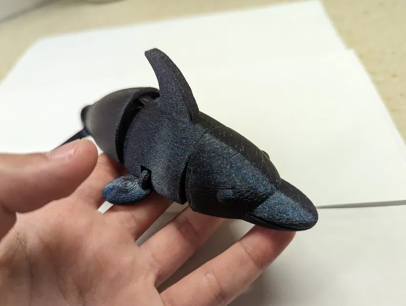 Cá heo khớp nối linh hoạt với thiết kế in sẵn - Image 1