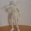 **Kriegsmesser cho nhân vật Dummy 13 có thể tạo dáng** - Thumbnail 1