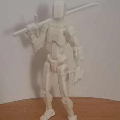**Kriegsmesser cho nhân vật Dummy 13 có thể tạo dáng**