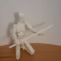 **Kriegsmesser cho nhân vật Dummy 13 có thể tạo dáng** - Thumbnail 2
