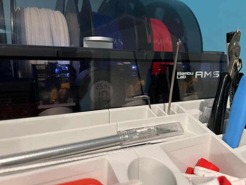 Giá đỡ nhiệt kế và độ ẩm cho hộp silica Bambu Lab - Image 3