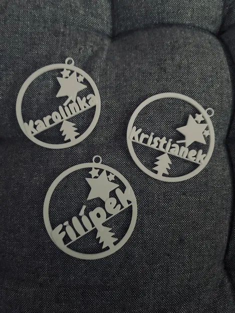 Quả cầu Giáng sinh cá nhân hóa tên - Image 1