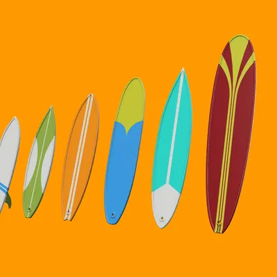 Bộ sưu tập ván lướt ngón tay FingerSurfBoard