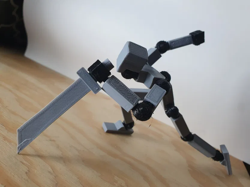 Nhân vật hành động TP-Unit01 có thể tạo dáng in 3D - Image 4