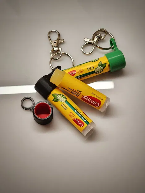 Móc khóa nắp son dưỡng môi tiện lợi - Image 2