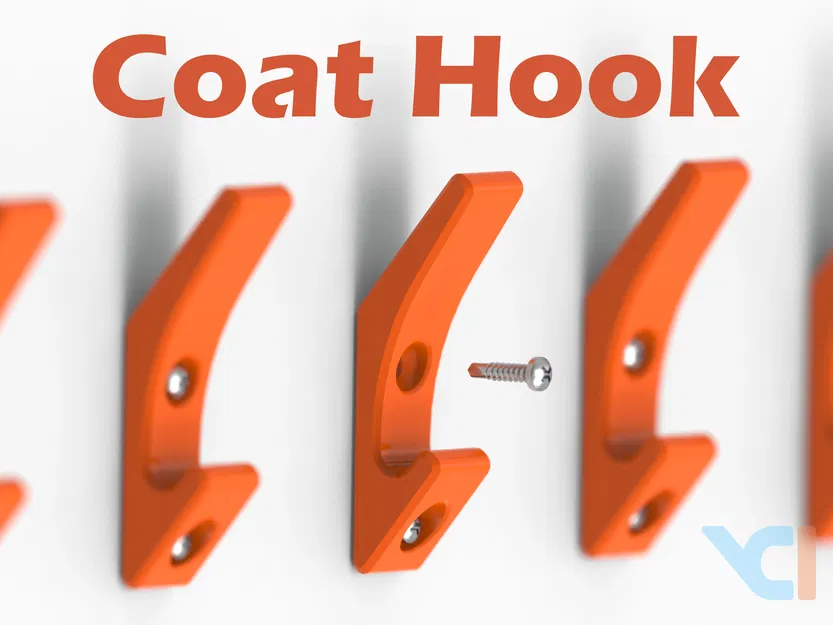Móc treo áo hiện đại kiểu dáng mạnh mẽ - Image 1