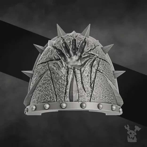 Bảo vệ vai tay ác quỷ cho chiến binh 38mm - Image 1