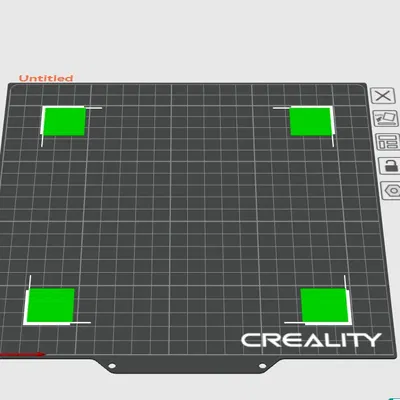 Hiệu chỉnh lớp đầu tiên 200x200 cho máy in Ender 5 s1