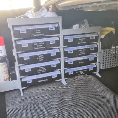 Giá đỡ cho L-Boxx mini có thể lắp đặt trên tường