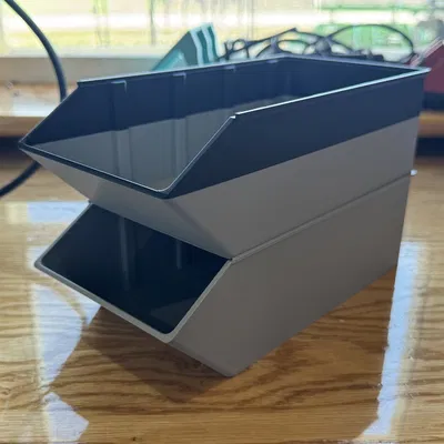 Hộp tổ chức xếp chồng đa năng cho gia đình và garage