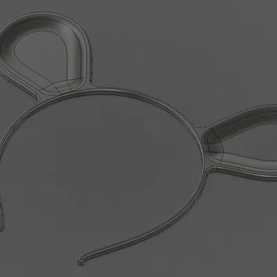 Băng đô tai chuột theo phong cách Ba chú chuột mù trong Shrek